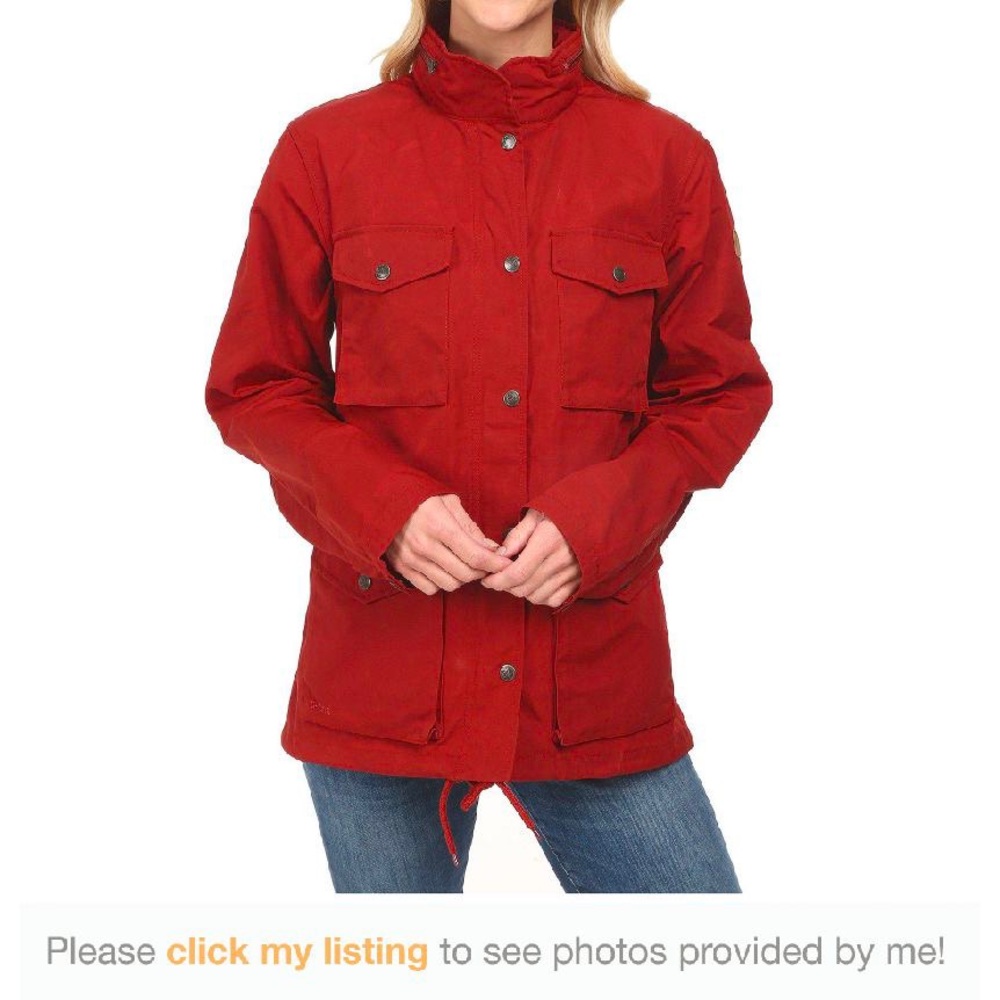 Fjallraven Raven Stowable Hood Jacket Size XS